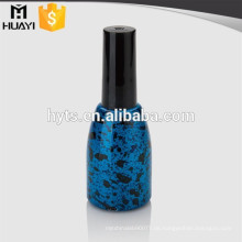 dunkelblaue leere UV-Gel-Nagellack-Flasche